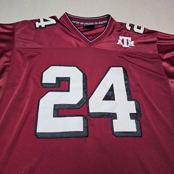 Texas A&M Football Jersey Stitched Letter Steve & Barrys University Sportswear - Picture 3 of 7